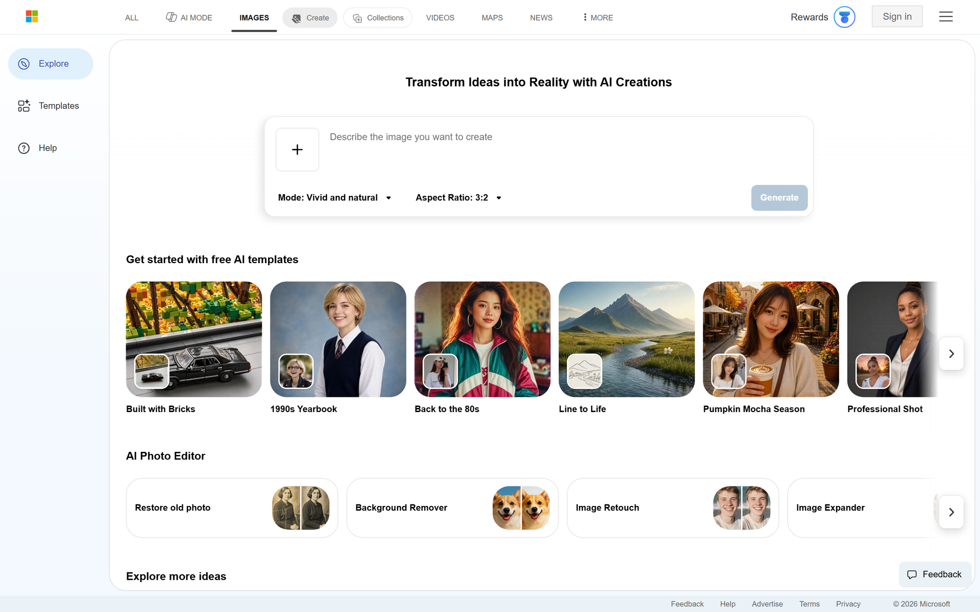 Bing Image Creator