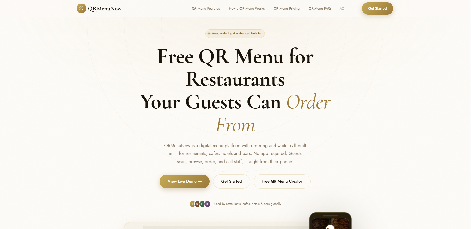 Free Qr Menu Generator