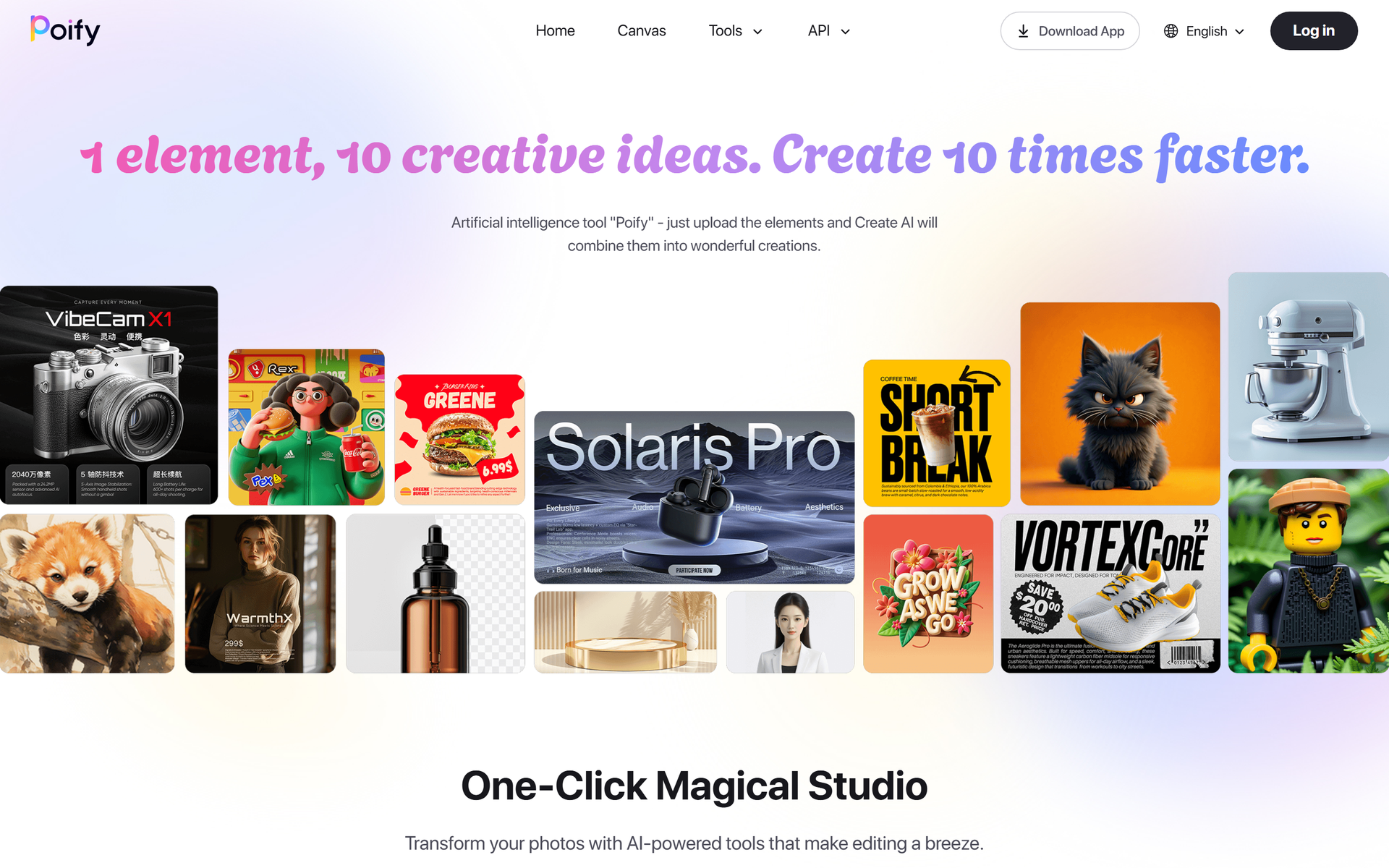 One-Click Magical Studio