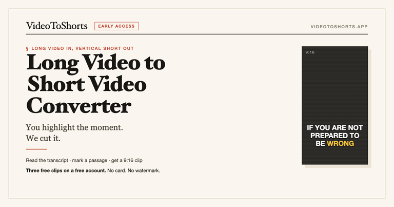 VideoToShorts