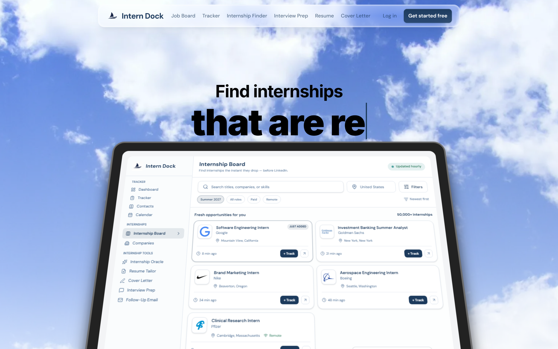 Intern Dock