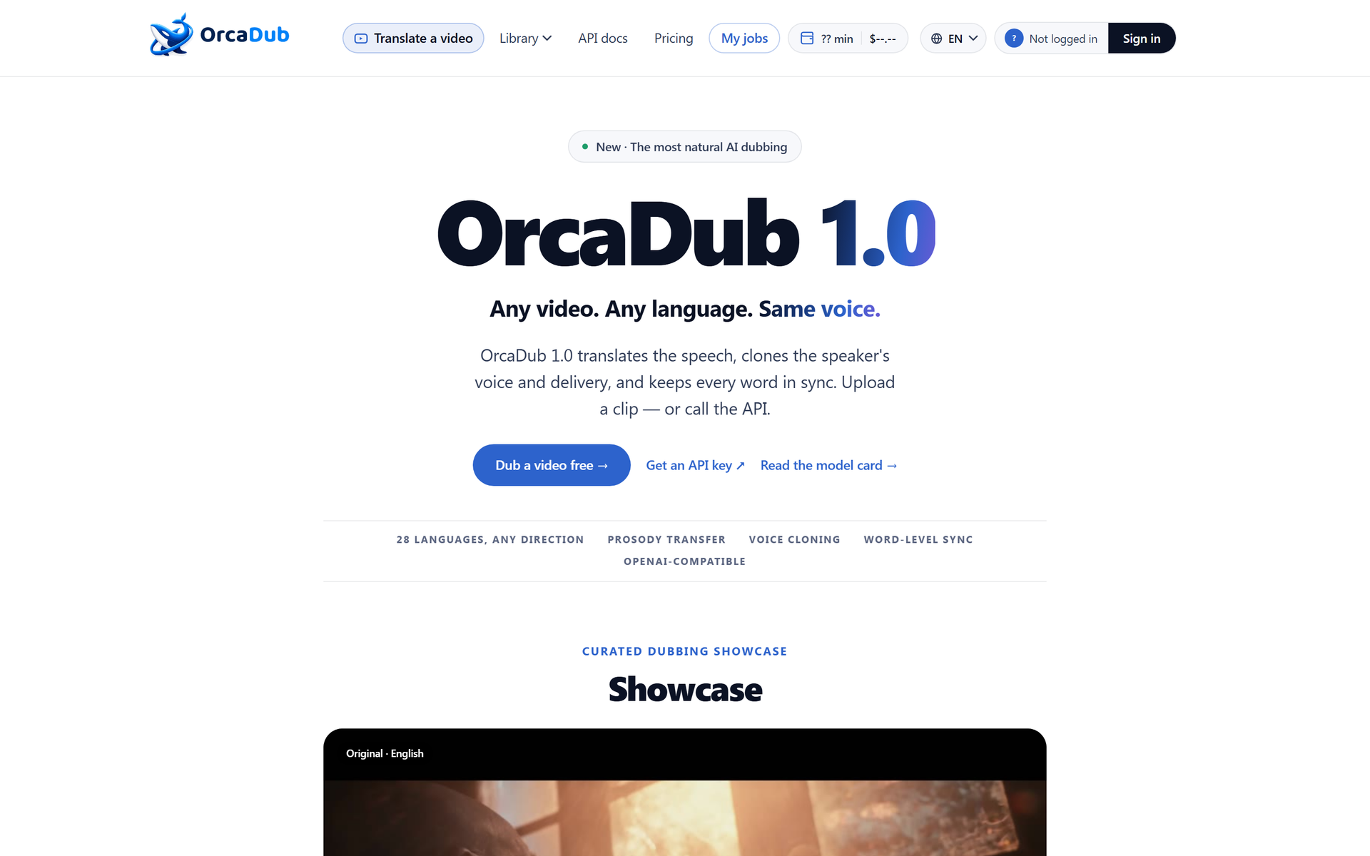 OrcaDub
