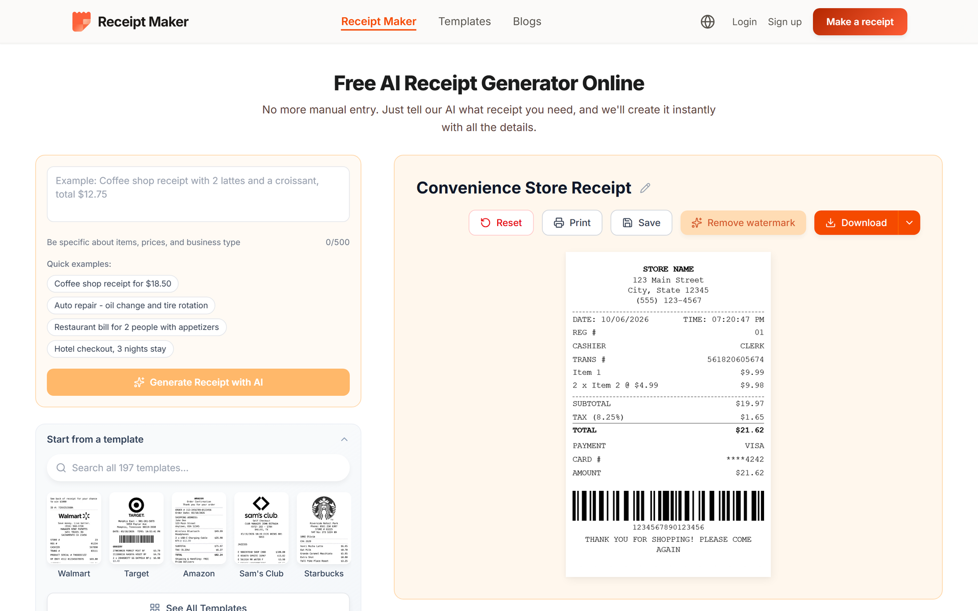 ReceiptMaker