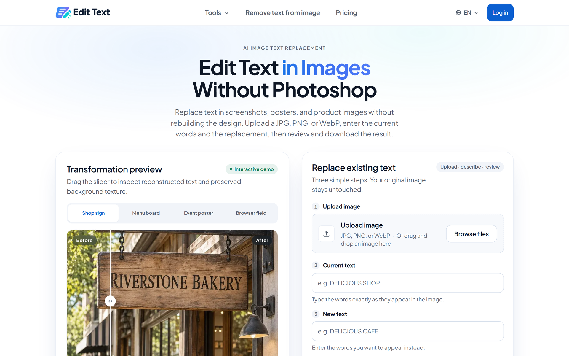 Reword Image