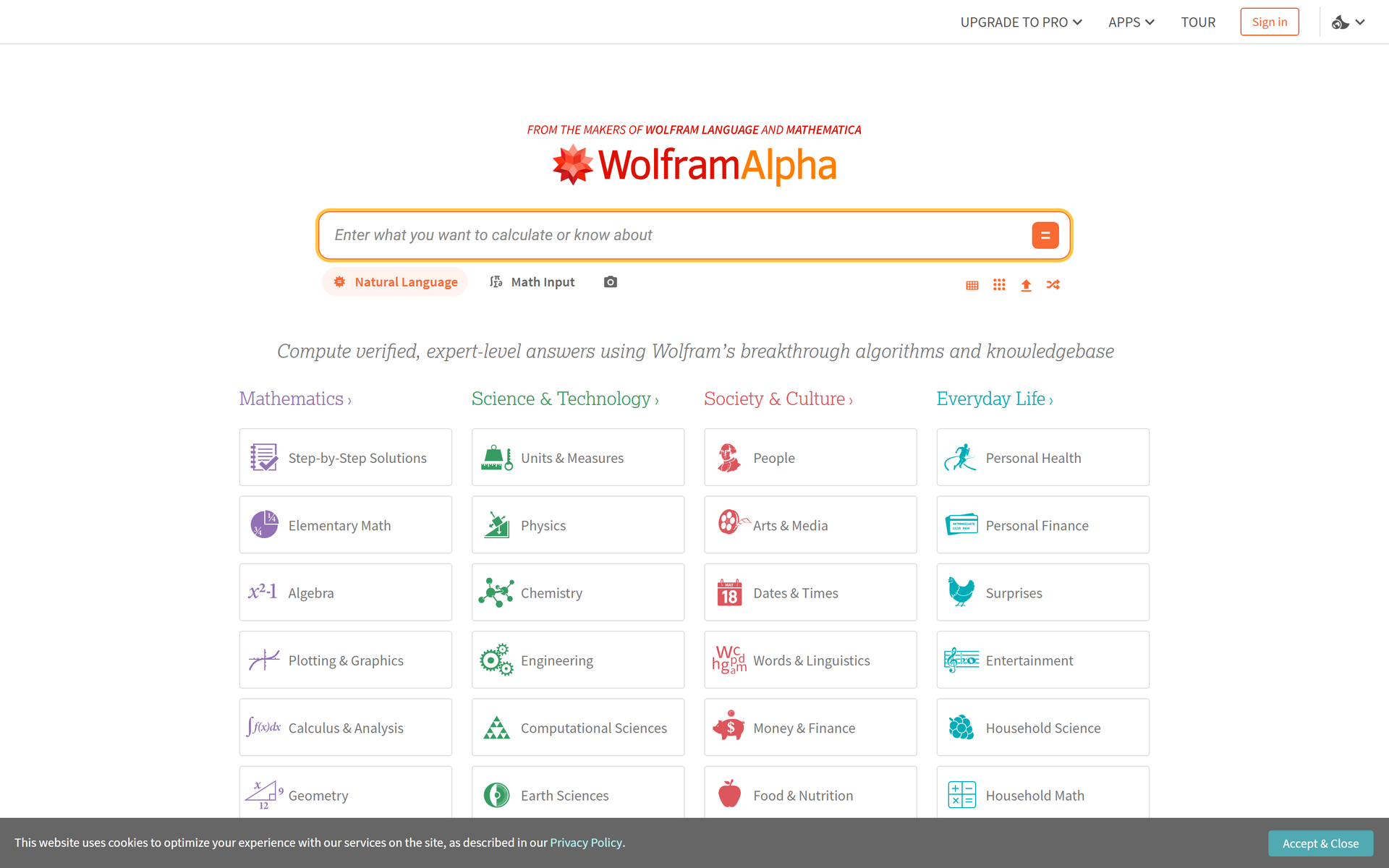 WolframAlpha